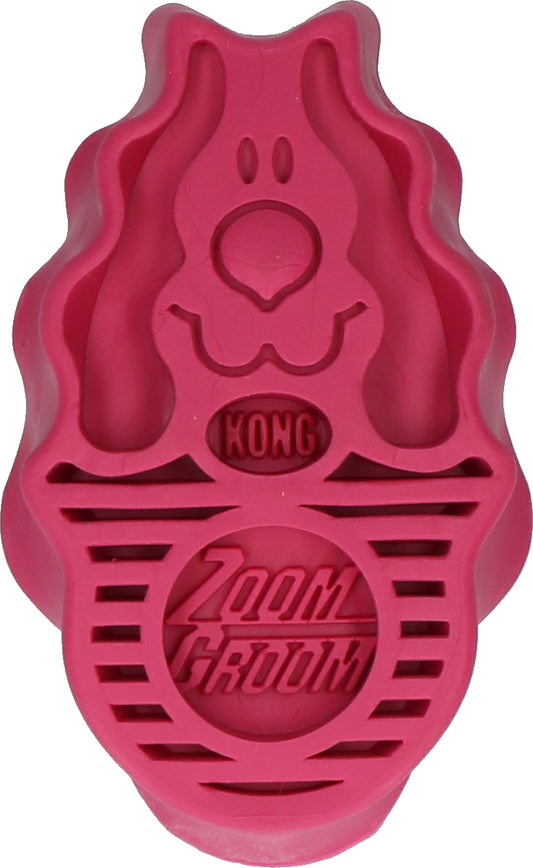 KONG ZoomGroom Framboos L