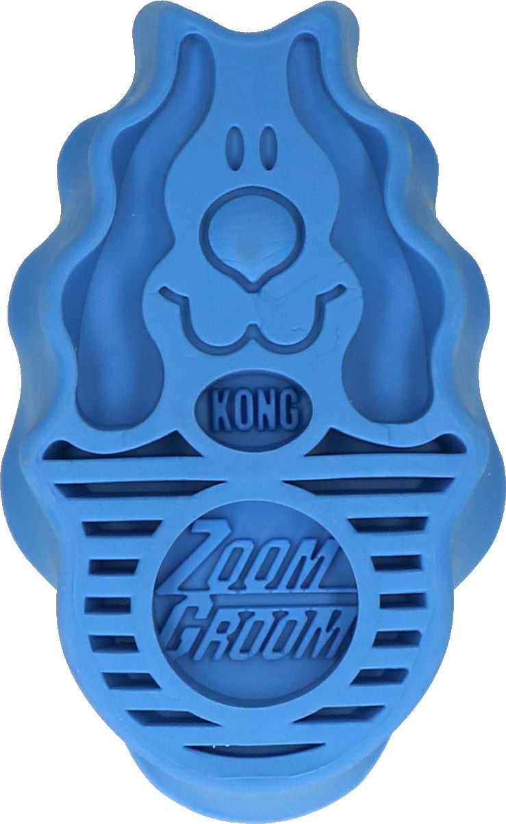 KONG ZoomGroom Bosbes L
