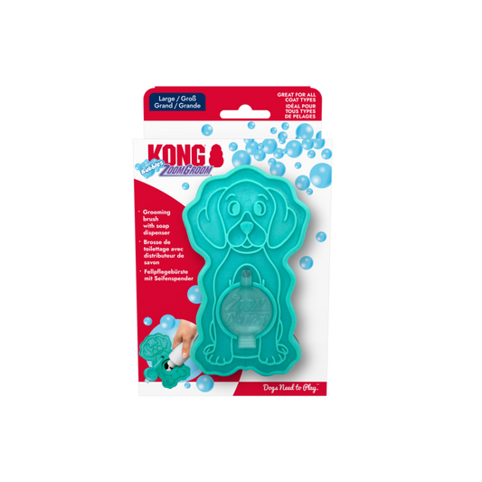 KONG ZoomGroom Bubbles L