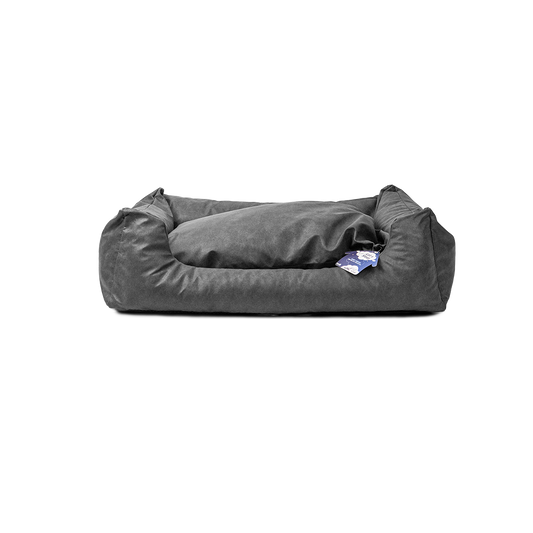 Let's Sleep Sweet Dreams Hondenmand Met Kussen L Antraciet