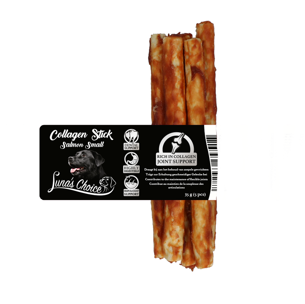 Luna's Choice Collagen Chews Stick Zalm S