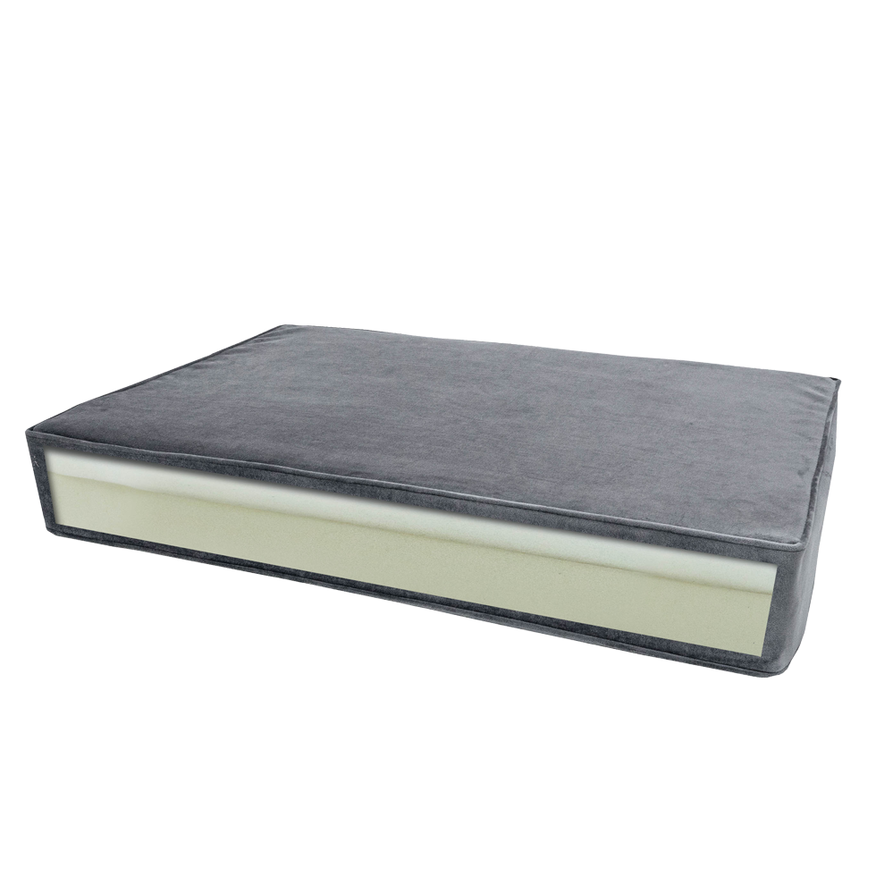 Madison Orthopedisch Kussen Velvet Geel S