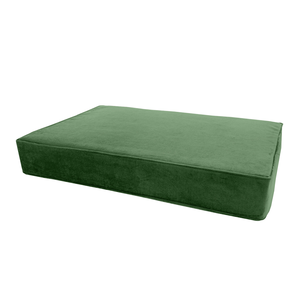 Madison Orthopedisch Kussen Velvet Groen S