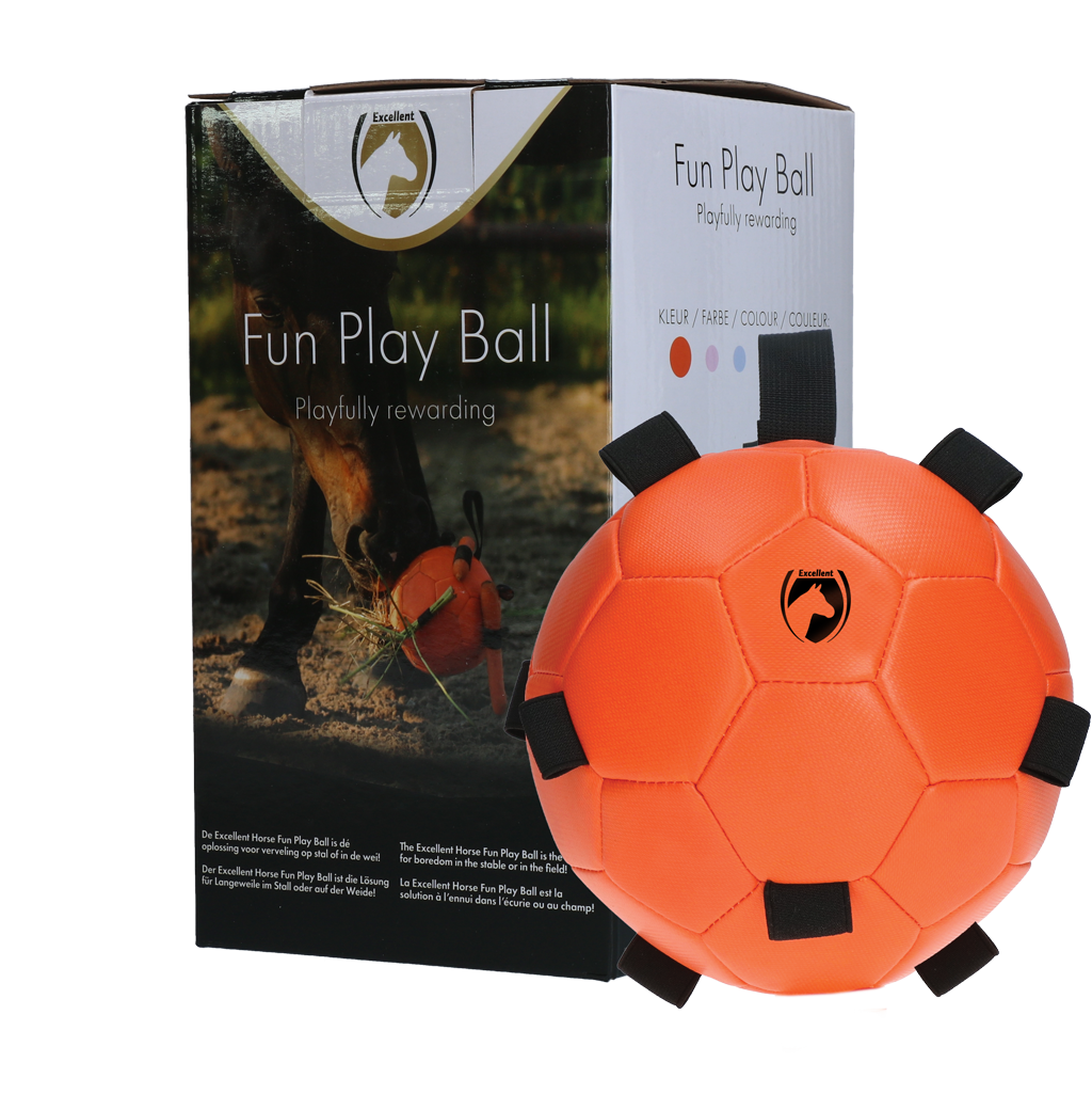 Excellent Horse Fun Play Ball Oranje