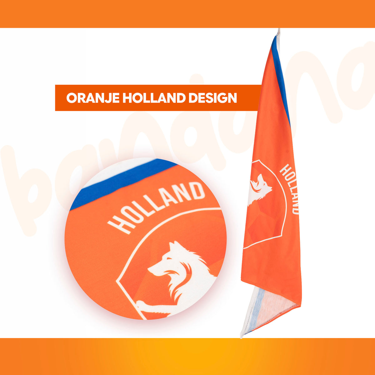Oranje Bandana Holland S