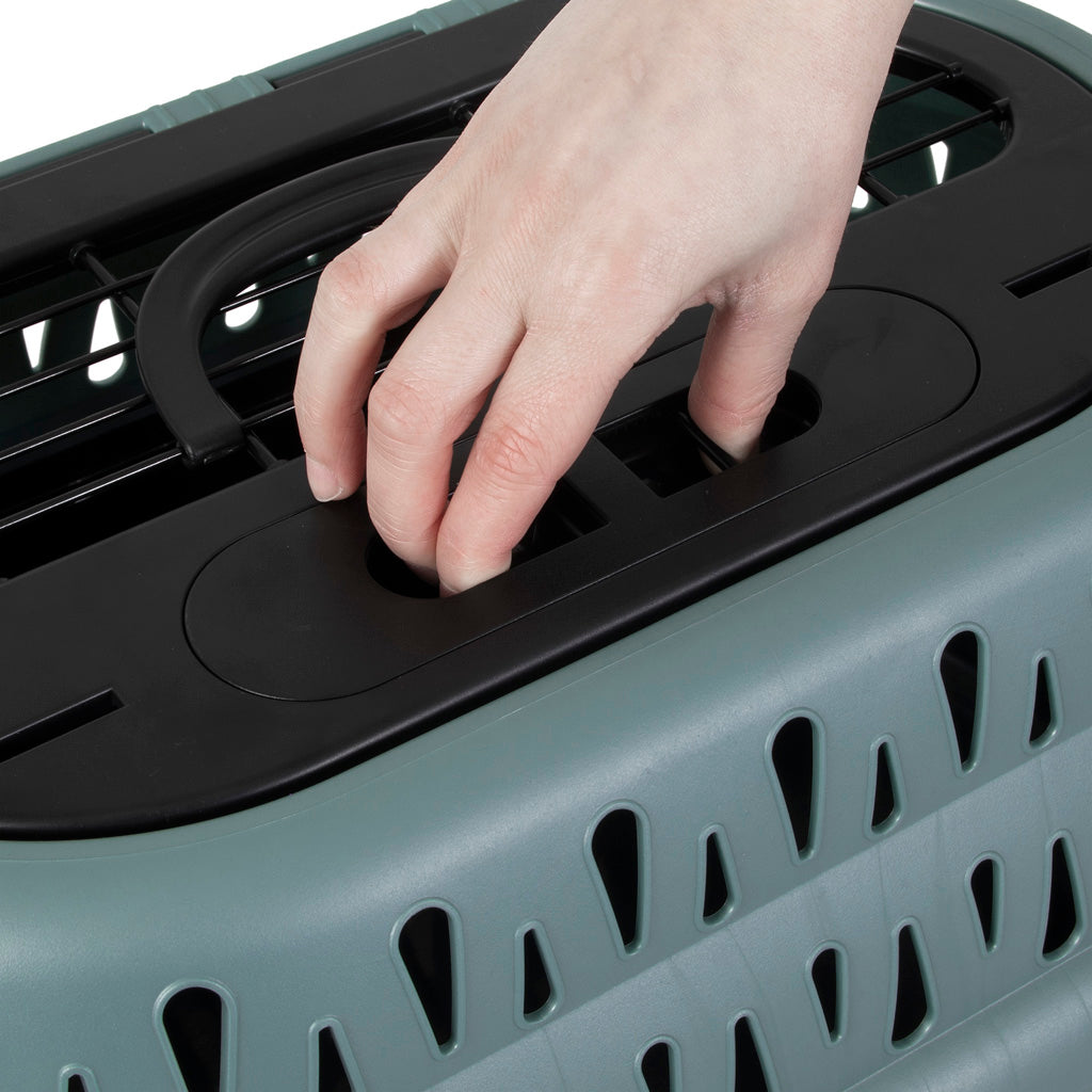 Petmate Top Load Cat Kennel Groen
