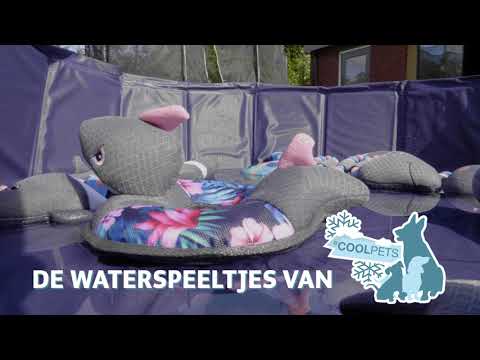 CoolPets Pull Me! Crocky Rope Flamingo