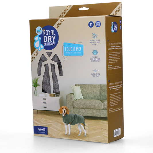 Royal Dry Badjas Voor Honden M