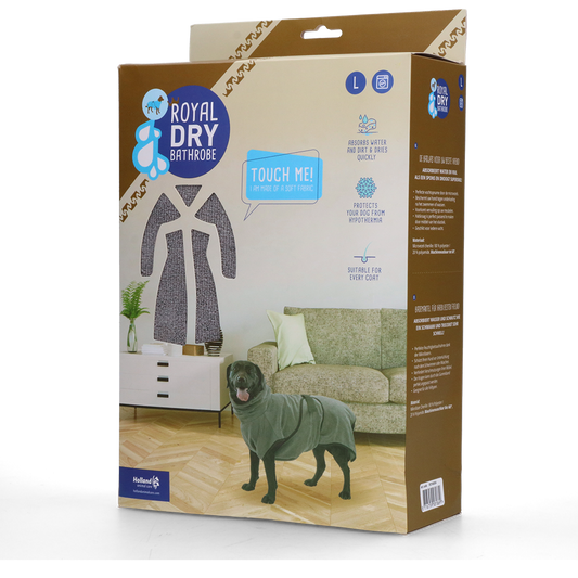 Royal Dry Badjas Voor Honden L