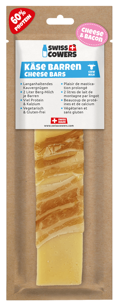 SwissCowers Cheese Bars Bacon L