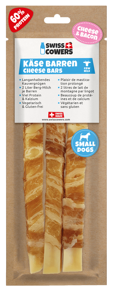 SwissCowers Cheese Bars Bacon S