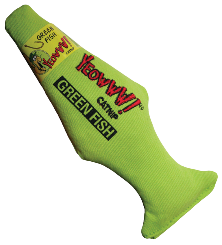 Yeowww! Green Fish