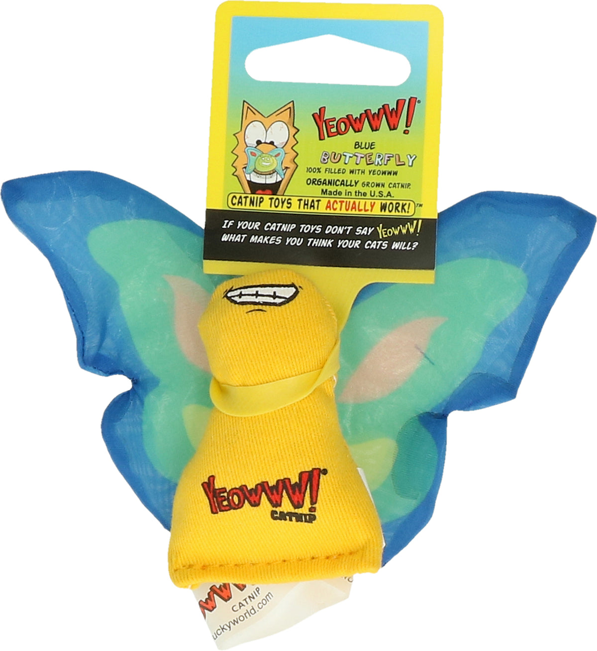 Yeowww! Butterfly Blauw