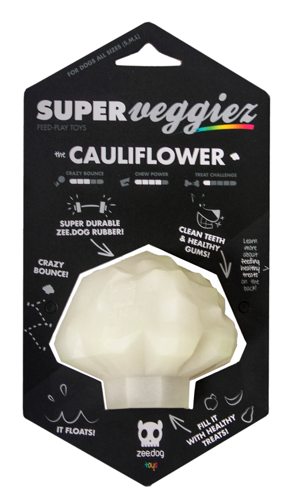 Zee.Dog Super Veggiez The Cauliflower