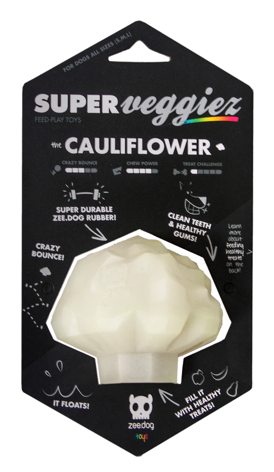 Zee.Dog Super Veggiez The Cauliflower